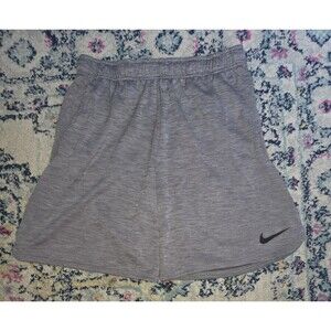 Men's Nike Heather Gray Dri-Fit Athletic Shorts S Large